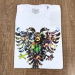 Camiseta Cavalera Estampa Du Dudu e Edu - Branca - Camisetas