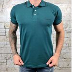 Polo CK Verde Detalhe Gola ⬛
