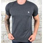 Camiseta Abercrombie Cinza Escuro