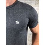 Camiseta Abercrombie Cinza Escuro