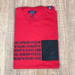 Camiseta Armani Vermelho⭐