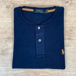 Camiseta Henley PRL Azul Marinho