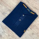 Camiseta Henley PRL Azul Marinho