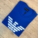 Camiseta Armani Azul Bic
