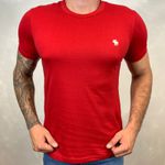 Camiseta Abercrombie Vermelho