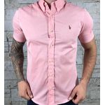 Camisa Manga Curta PRL Rosa ⭐