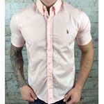 Camisa Manga Curta PRL Rosa