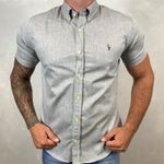 Camisa Manga curta PRL Cinza ⭐