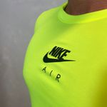 Camiseta Nike Dry Fit Manga Longa Verde⭐