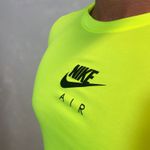 Camiseta Nike Dry Fit Manga Longa Verde