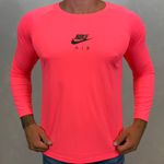 Camiseta Nike Dry Fit Manga Longa Rosa⭐