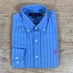 Camisa Manga Longa PRL Azul