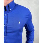 Camisa Manga Longa PRL Azul