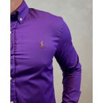 Camisa Manga Longa PRL Roxo⭐