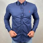 Camisa Manga Longa PRL Azul