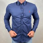 Camisa Manga Longa PRL Azul 