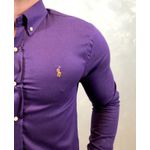 Camisa Manga Longa PRL Roxo