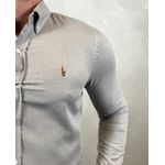 Camisa Manga Longa PRL Cinza⭐