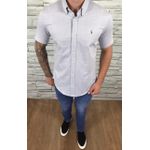 -Camisa Manga Curta PRL Cinza