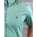 Camisa Manga curta PRL verde menta