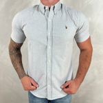 Camisa Manga Curta PRL Cinza ⭐