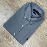 Camisa Manga Curta PRL Cinza ⭐
