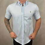 Camisa Manga Curta PRL Azul