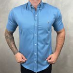 Camisa Manga Curta PRL Azul ⭐