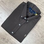 Camisa Manga Curta PRL Marrom ⭐