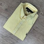 Camisa Manga Curta PRL Xadrez Amarelo 