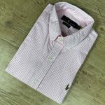 Camisa Manga Curta Xadrez PRL Rosa
