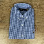 Camisa Manga Curta PRL Xadrez Azul