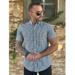 Camisa Manga Curta PRL Xadrez Preto
