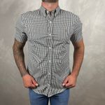 Camisa Manga Curta PRL Xadrez Preto