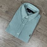 Camisa Manga Curta Xadrez PRL Verde