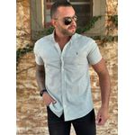 Camisa Manga Curta Xadrez PRL Verde