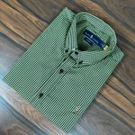 Camisa Manga Curta PRL Xadrez Verde