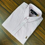 Camisa Manga Curta PRL Xadrez Rosa 