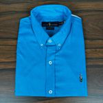 Camisa Manga Curta PRL Azul 