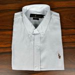 Camisa Manga Curta PRL Cinza Mescla