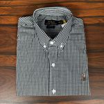 Camisa Manga Curta PRL Xadrez Preto