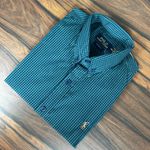 Camisa Manga Curta PRL Xadrez Verde