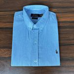 Camisa Manga Curta PRL Azul