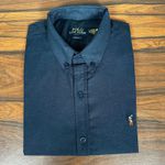 Camisa Manga Curta PRL Azul