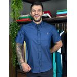 Camisa Manga Curta PRL Azul