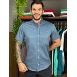 Camisa Manga Curta PRL Azul