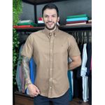 Camisa Manga Curta PRL Bege