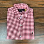 Camisa Manga Curta PRL Xadrez Vermelho