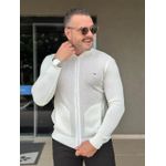 Jaqueta Zíper TH Off White
