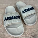 Chinelo Slide Armani Bege ⭐